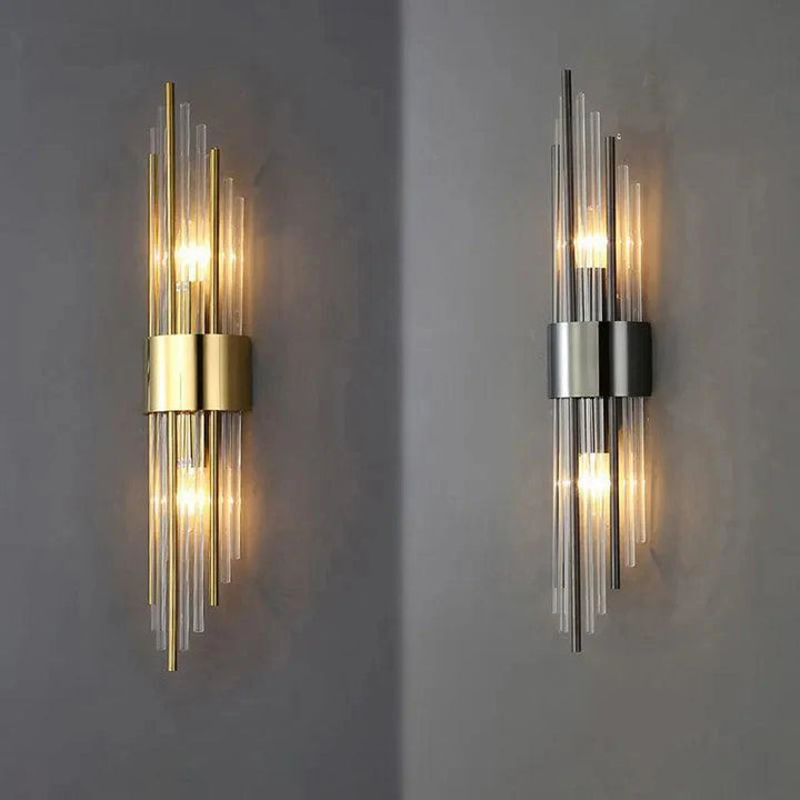 Innenwandleuchte im Kristalldesign
