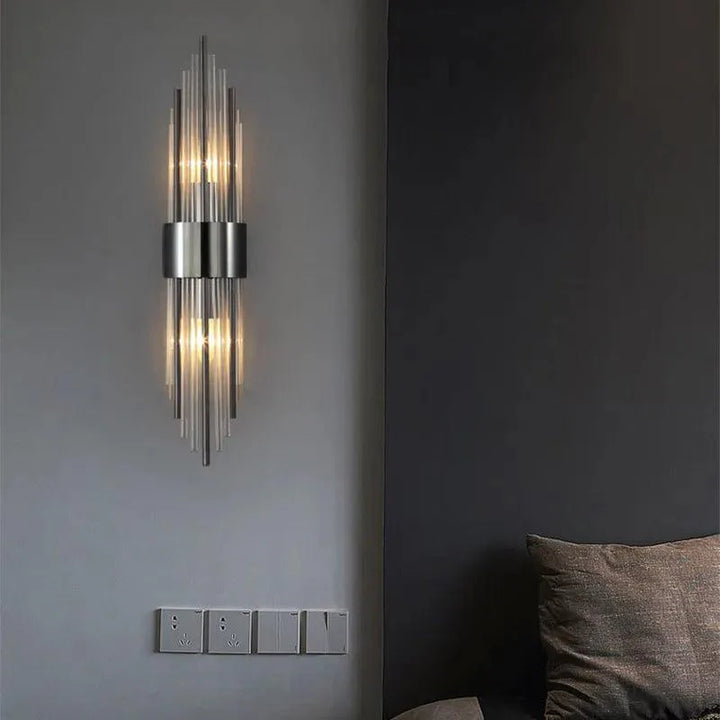 Innenwandleuchte im Kristalldesign