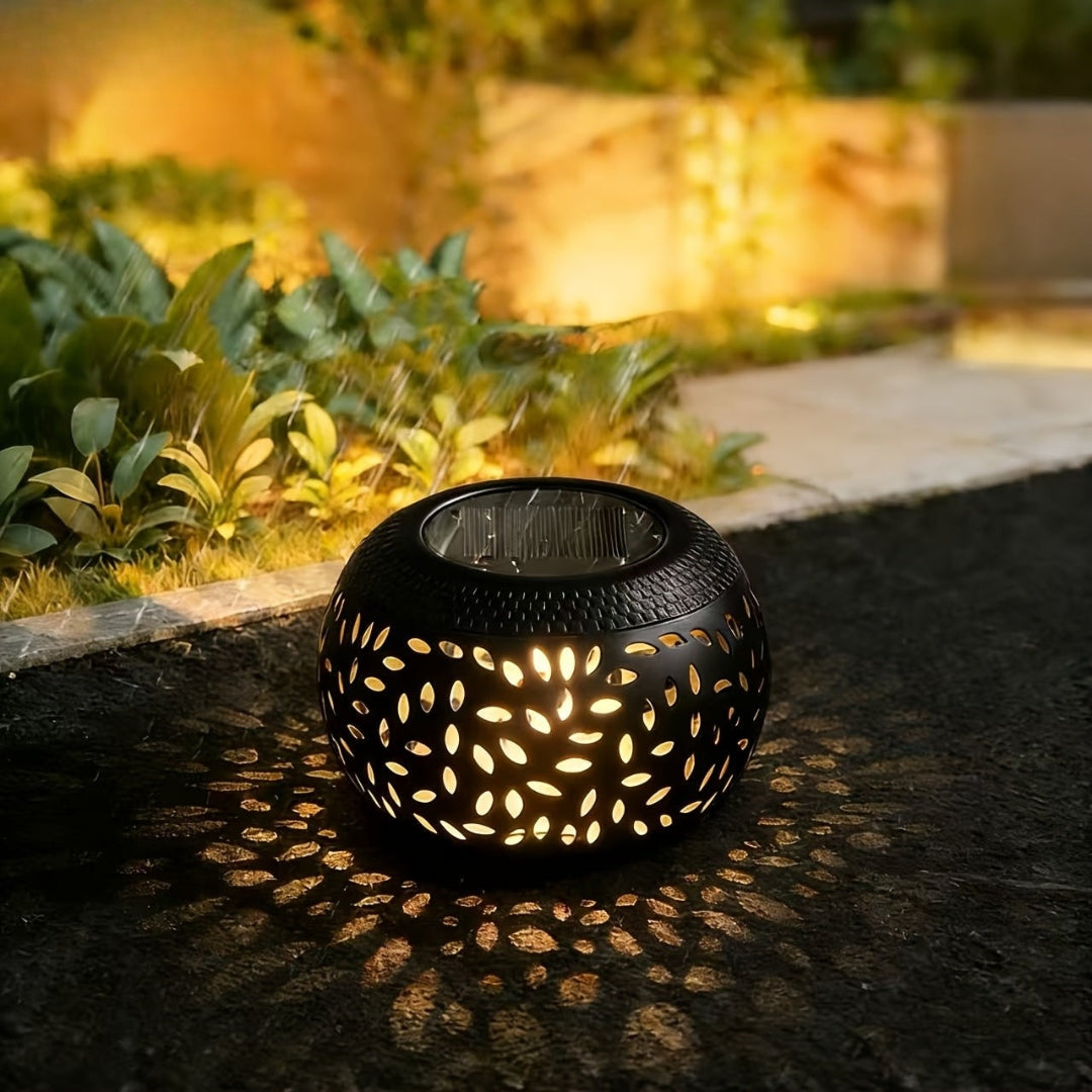 Solar-Tischleuchte für aussen – Stimmungsvolle Solar-Tischlampe für den Aussenbereich