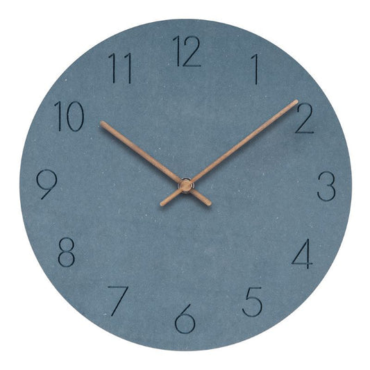 Lautlose skandinavische Wanduhr
