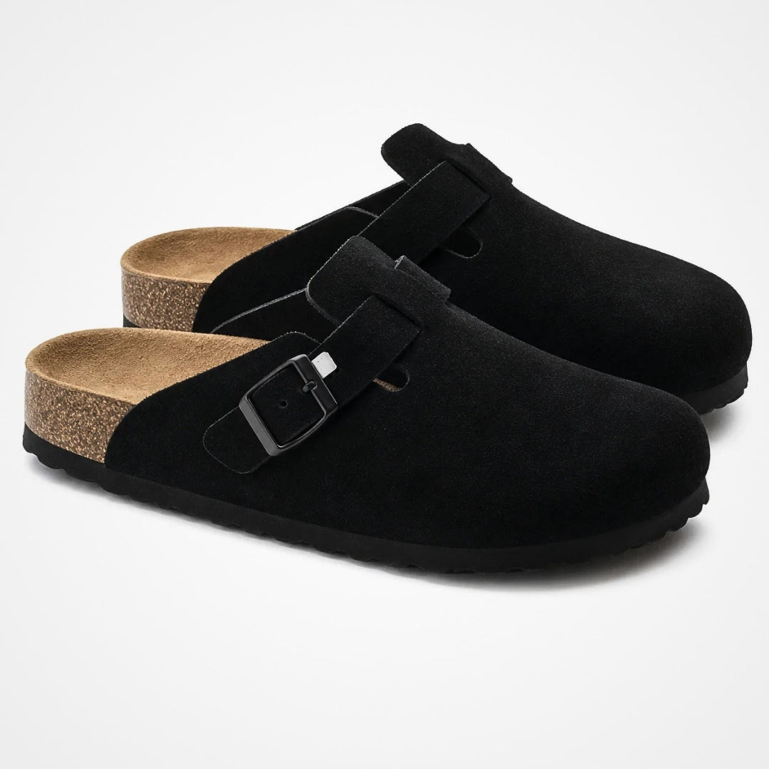 Luxus-Slipper-Clogs mit verstellbarer Schnalle