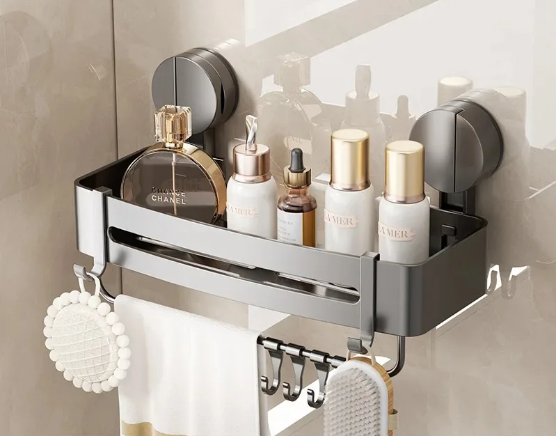 Luxus-Badezimmerregal mit Saugnapf ohne Bohren