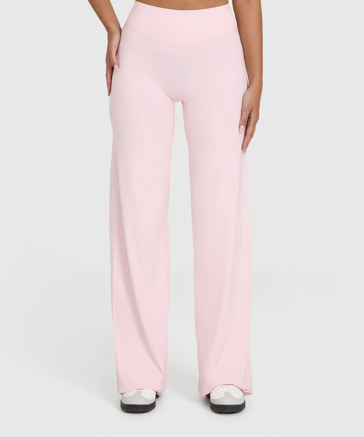 High-Waist-Leggings mit geradem Bein