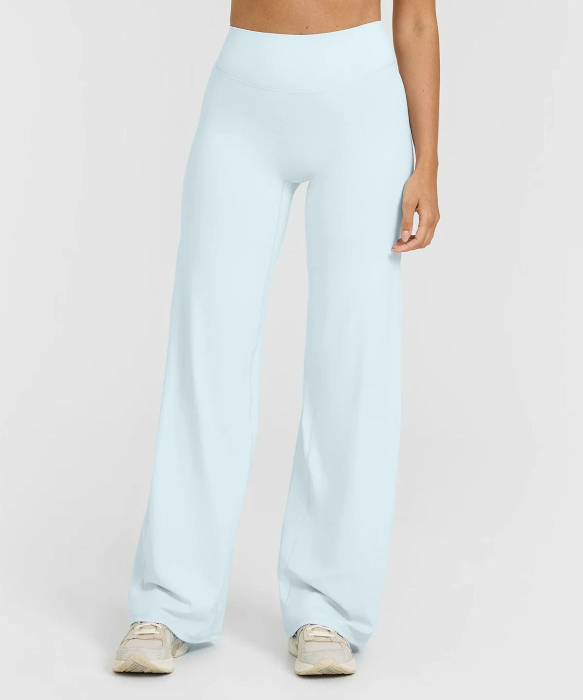 High-Waist-Leggings mit geradem Bein
