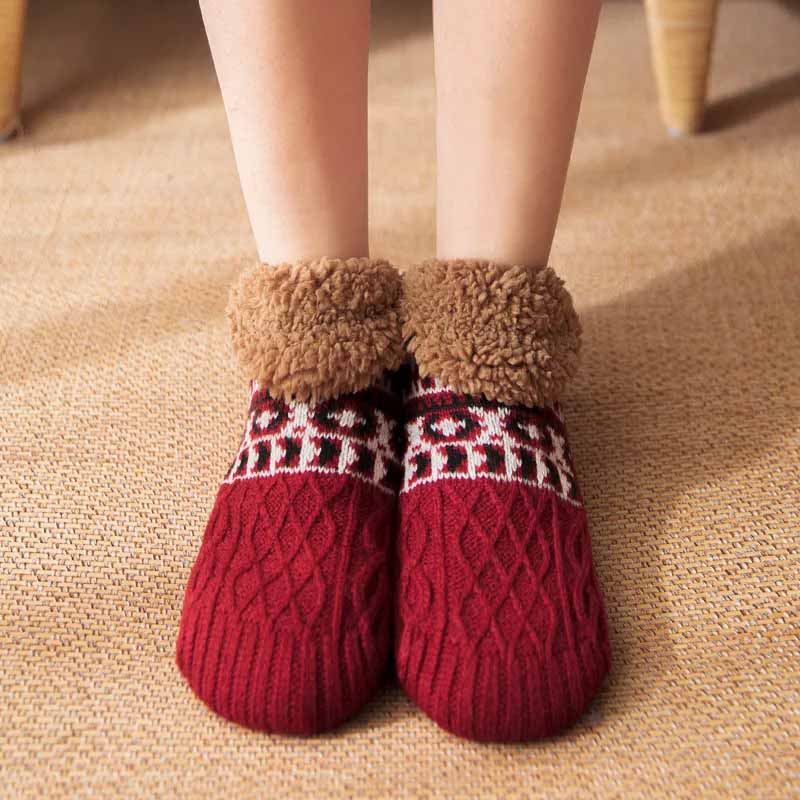 Warme Socken für kalte Füsse - rutschfest