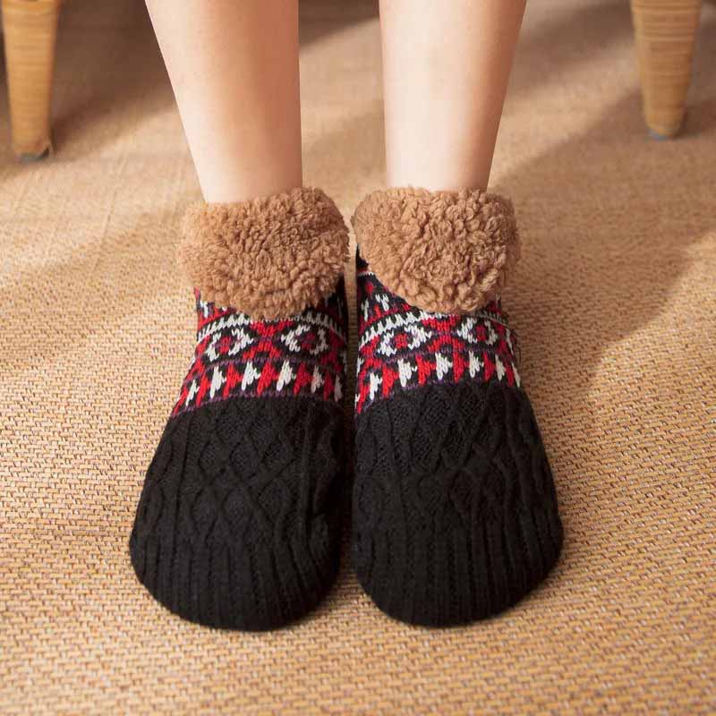 Warme Socken für kalte Füsse - rutschfest
