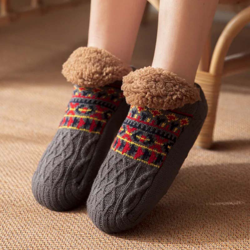 Warme Socken für kalte Füsse - rutschfest