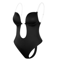 Tief ausgeschnittener rückenfreier Damen Shapewear Body