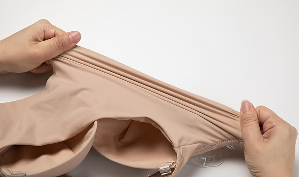 Tief ausgeschnittener rückenfreier Damen Shapewear Body