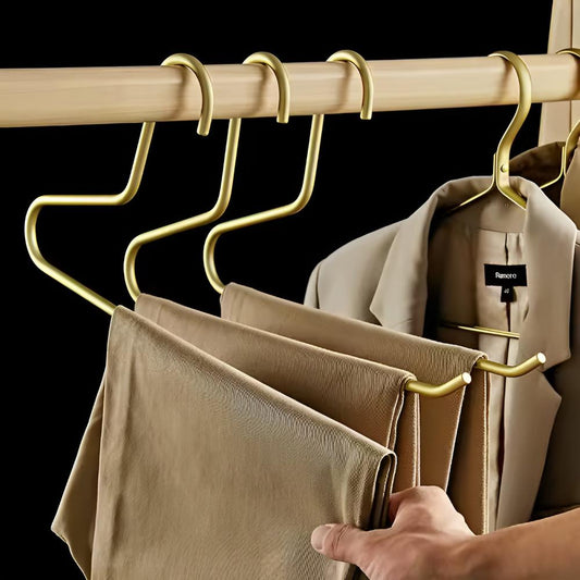 Minimalistische Metall-Kleiderbügel | 5 Stück