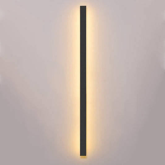 Moderne Outdoor-Hintergrundbeleuchtungs-Wandleuchte aus Aluminium
