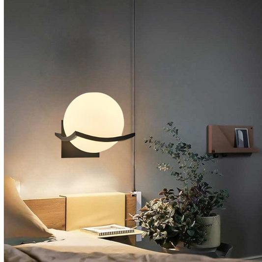 Moderne LED-Glaswandleuchte für die Heimdekoration