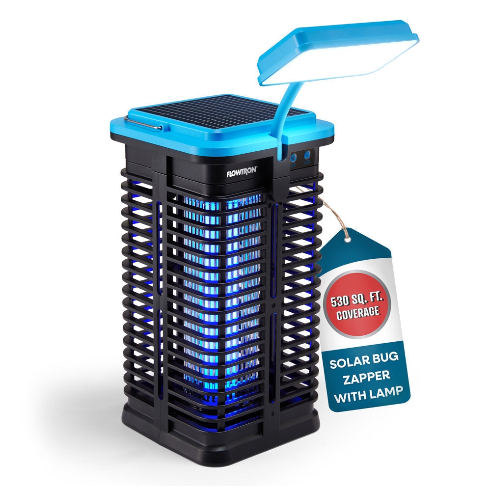 Solar-Insektenvernichter-Lampe, 50 m² Reichweite
