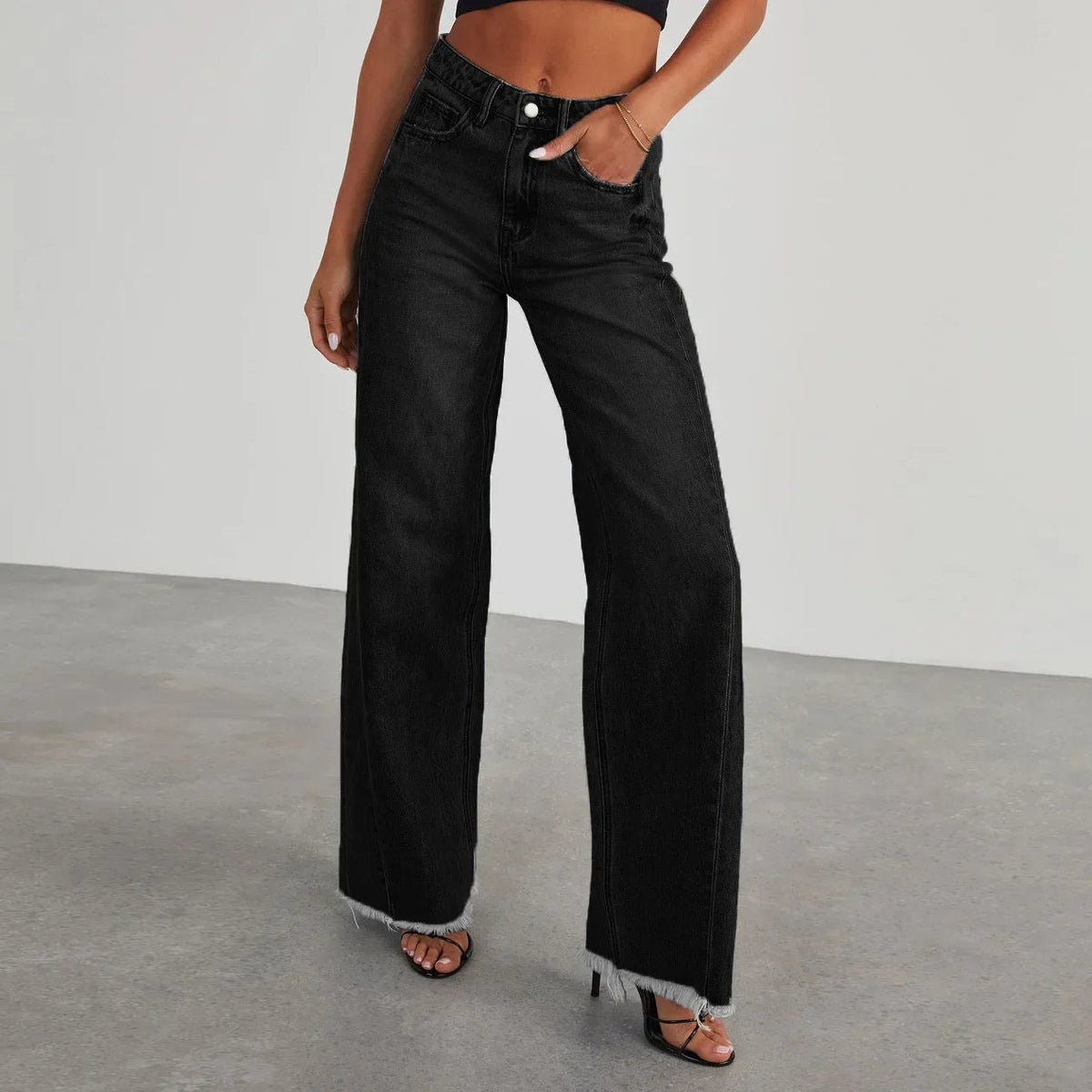 Damenjeans | Weite Jeans für Freizeit- und City-Outfits