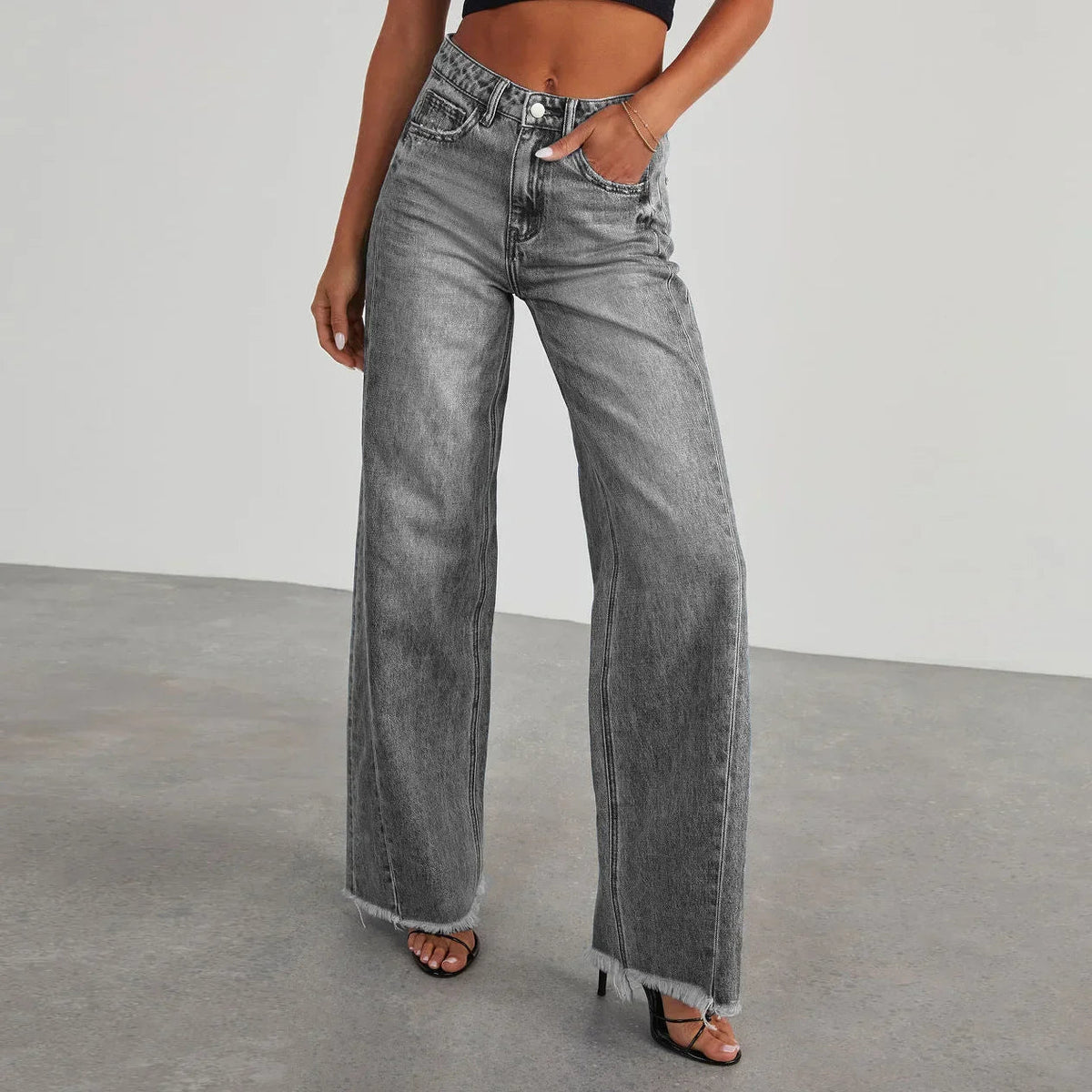 Damenjeans | Weite Jeans für Freizeit- und City-Outfits