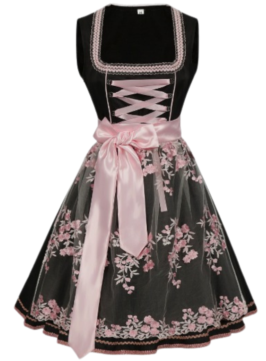 Damen Dirndlkleid im Retro-Stil – Elegante und bequeme Kleidung fürs Oktoberfest