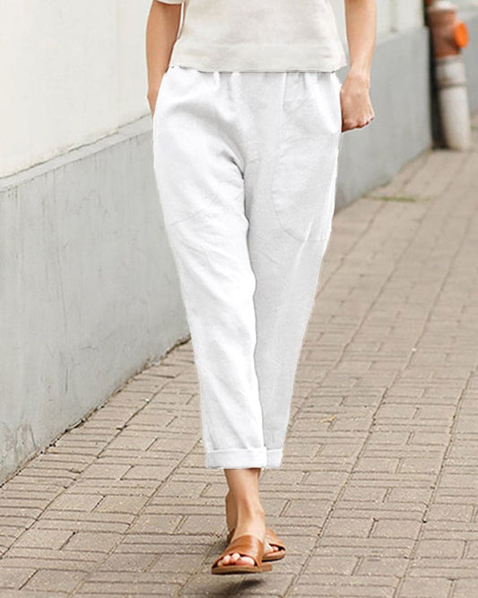 Damen-Kurzhose mit elastischem Bund