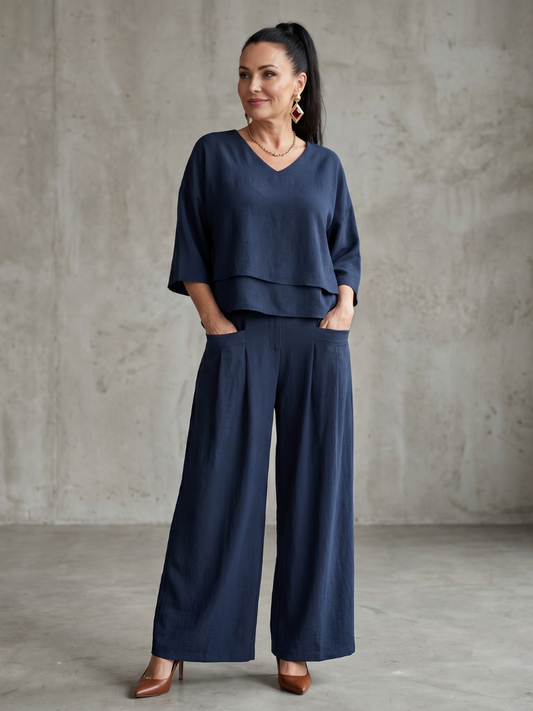 Kurzes Lagen-Set für Damen