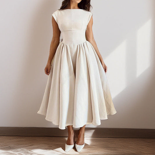 Ärmelloses A-Linien-Mikleid für Damen