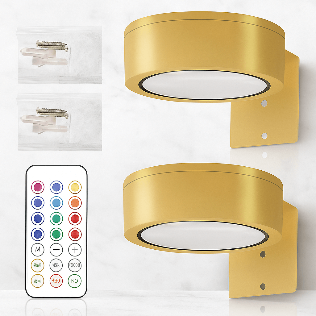 Smarte LED-Wandlampen-Set