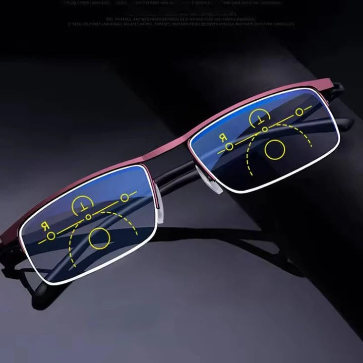 Smarte progressive Lesebrille mit Blaulicht- und UV-Schutz