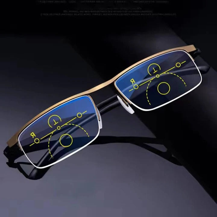Smarte progressive Lesebrille mit Blaulicht- und UV-Schutz