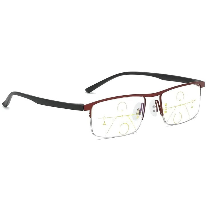 Smarte progressive Lesebrille mit Blaulicht- und UV-Schutz