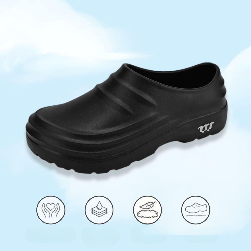 Clogs mit orthopädischer Unterstützung zur Schmerzlinderung und für ganztägigen Komfort