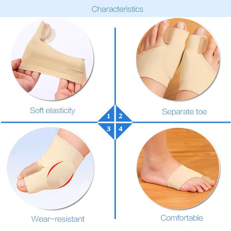 Orthopädische Hallux-valgus-Korrekturbandage (1 Paar)
