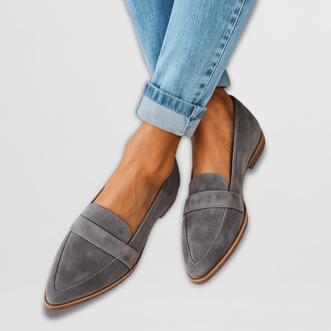 Orthopädische spitze Loafer