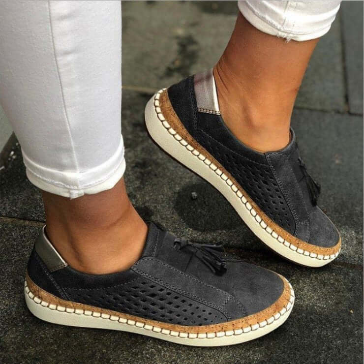 Orthopädische Damen-Slip-on-Schuhe – Atmungsaktiv und bequem