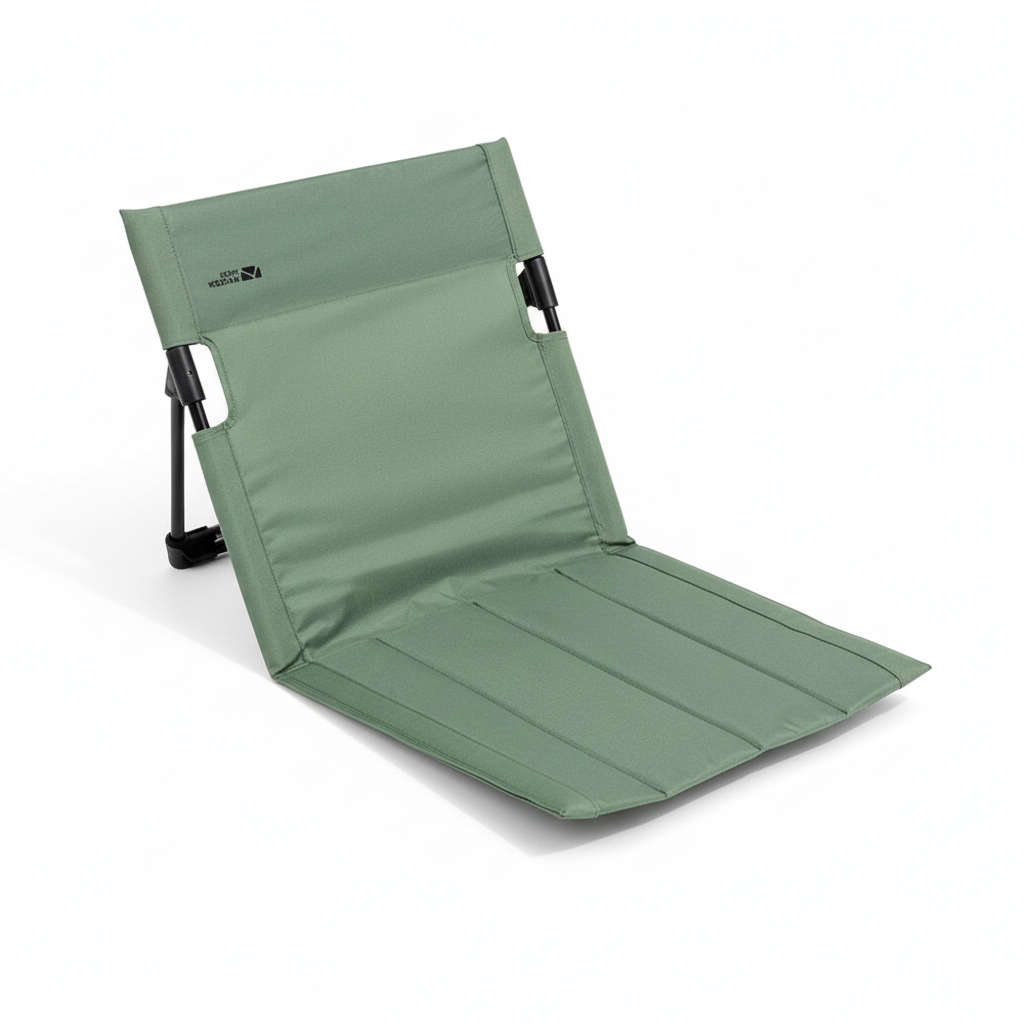 Klappbarer Campingstuhl mit ergonomischem Komfort und geringem Gewicht für Outdoor-Aktivitäten, Reisen und Camping