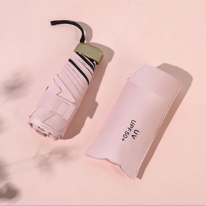 Faltbarer Mini-Regenschirm – UV-Schutz und wasserabweisende Wirkung