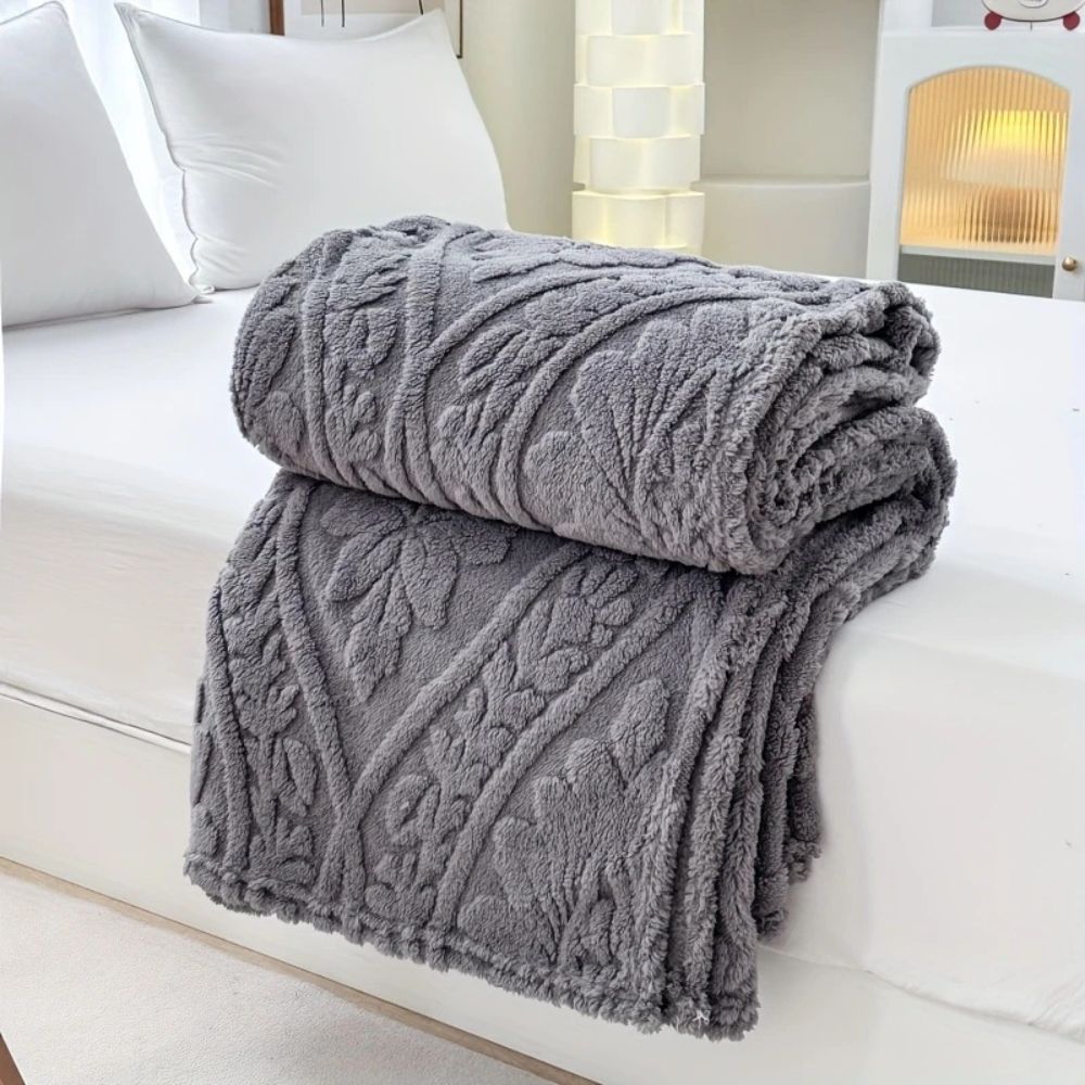 Paris Weave Jacquard Fleecedecke