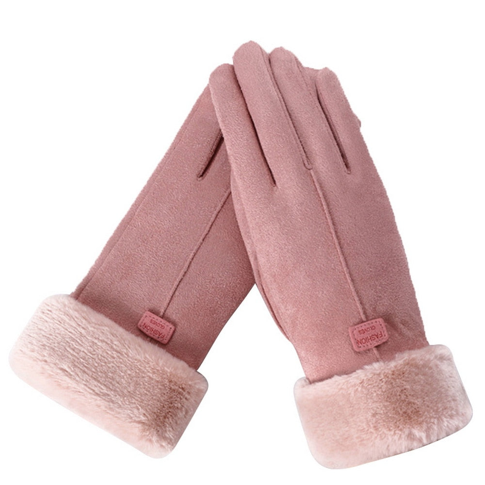 Plüschhandschuhe | Angenehm warme Handschuhe