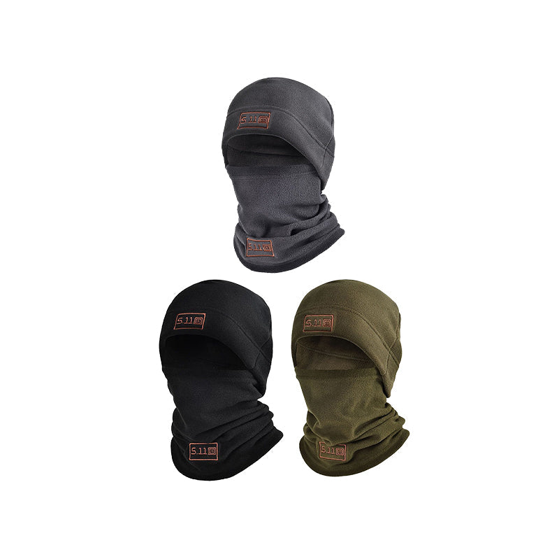 Fleece-Sturmhaube Gesichtsmaske und Kapuze
