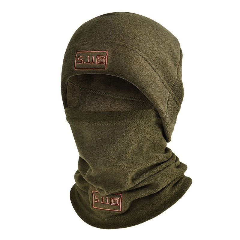 Fleece-Sturmhaube Gesichtsmaske und Kapuze