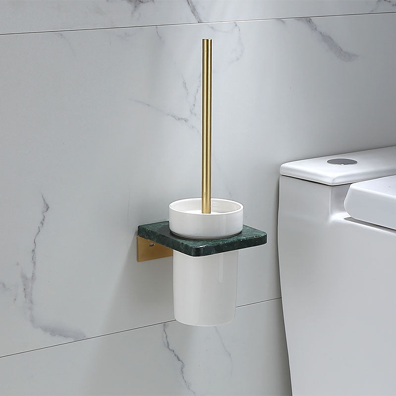 Poliertes Messing Badezimmer-Zubehör-Set mit Marmor-Badezimmerarmaturen
