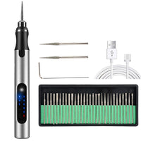 Professioneller Gravierstift – Wiederaufladbarer elektrischer Handgravierer für Metall, Glas, Holz und mehr