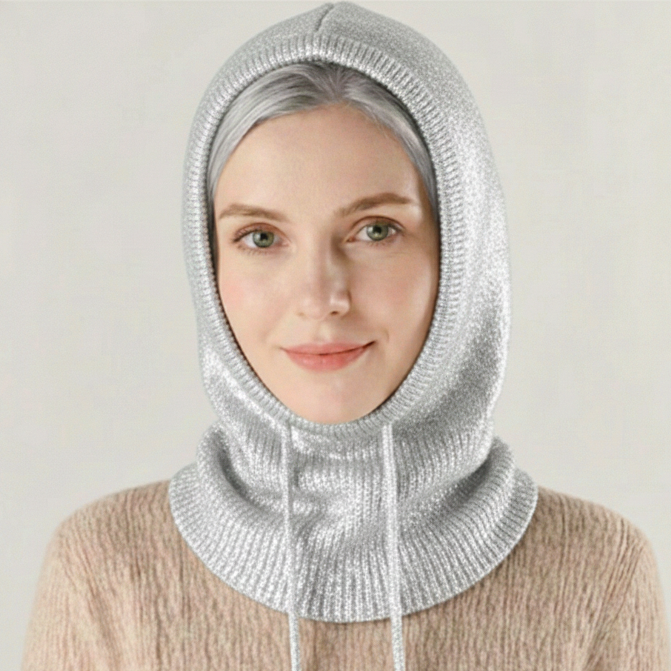 Weiche Strickmütze aus Kaschmir für den Winter und kaltes Wetter
