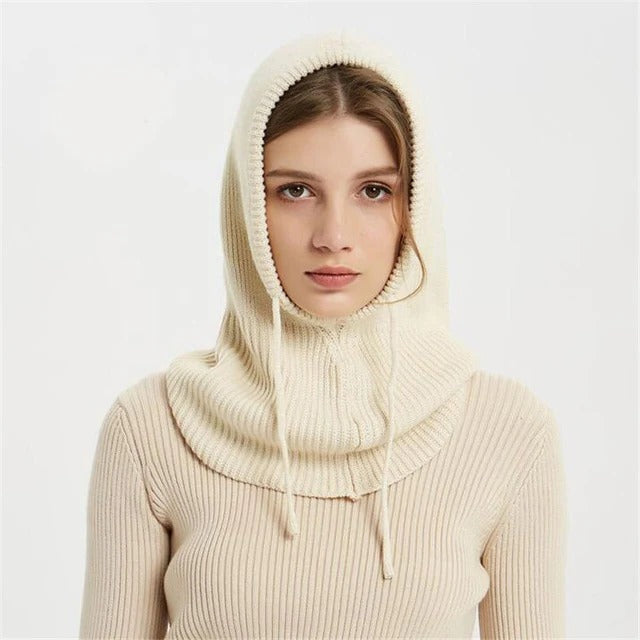 Weiche Strickmütze aus Kaschmir für den Winter und kaltes Wetter