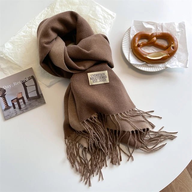 Weicher, warmer Wollschal für Damen und Herren
