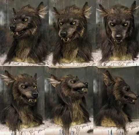 Realistische Werwolf-Maske für Halloween-Kostüme