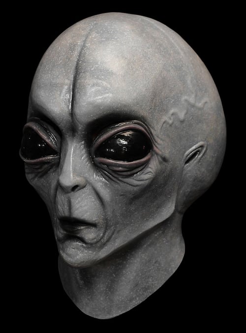 Realistische Alien-Maske für Halloween