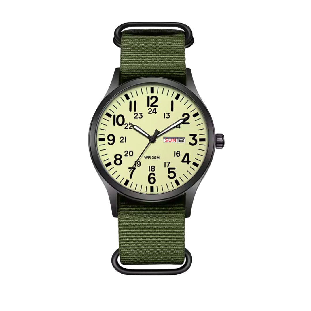 Robuste Herren-Outdoor-Armbanduhr – Wasserdicht und kratzfest