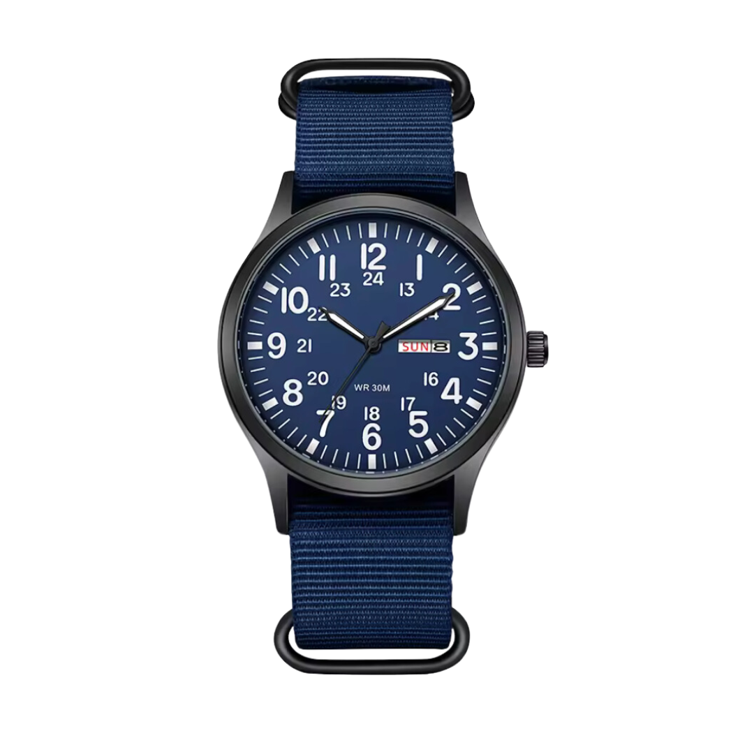 Robuste Herren-Outdoor-Armbanduhr – Wasserdicht und kratzfest
