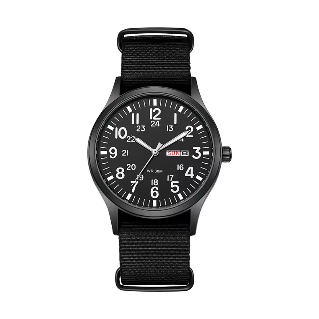 Robuste Herren-Outdoor-Armbanduhr – Wasserdicht und kratzfest