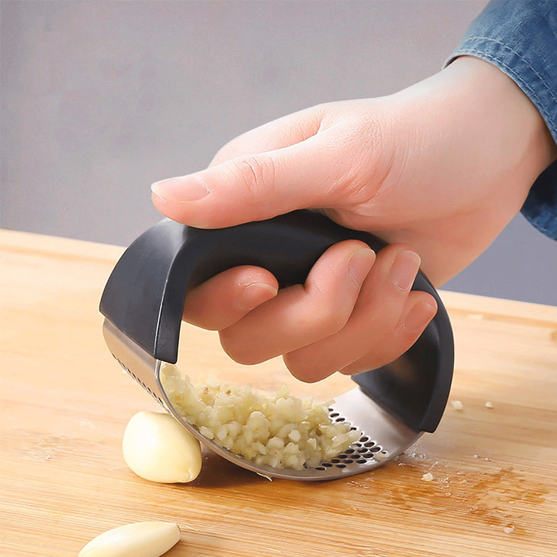 Knoblauchpresse aus Edelstahl - Einfaches und effizientes Kochen