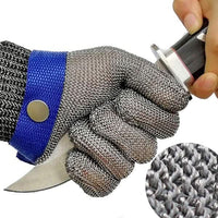 Schutzhandschuh aus Edelstahl mit maximaler Schnittfestigkeit