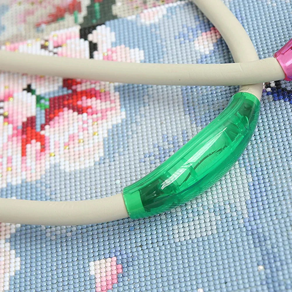 Flexible, freihändige Strick- und Häkellampe – LED-Nackenlampe für Handarbeiten und Lesen